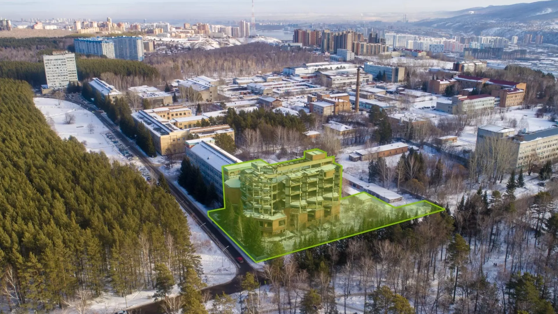 В Академгородке продают недостроенный корпус Института биофизики за 19 миллионов